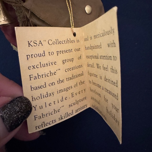 KSA Collectibles Kurt Adler Santa Ornament 5” - Picture 7 of 12